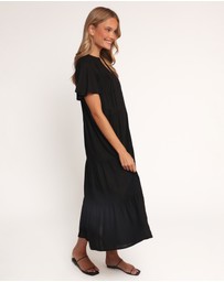 Petal & Pup - Scott Midi Dress - Black