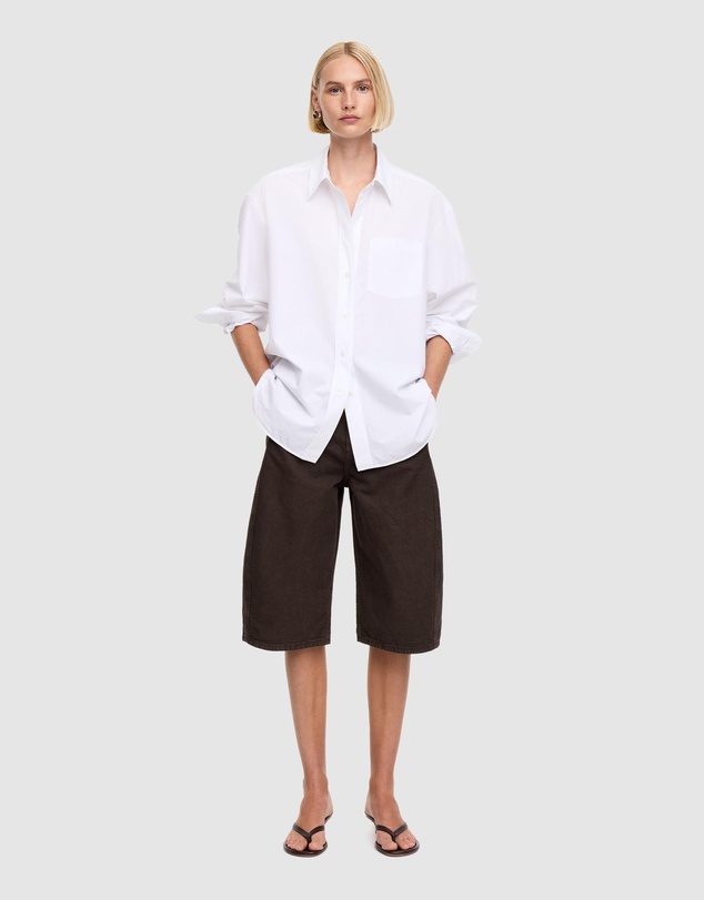 ARKET - Barrel Leg Canvas Shorts