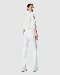 Spanx - Denim Flare Jeans - White
