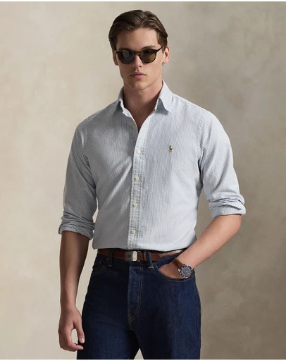 Polo Ralph Lauren - Custom Fit Striped Oxford Shirt