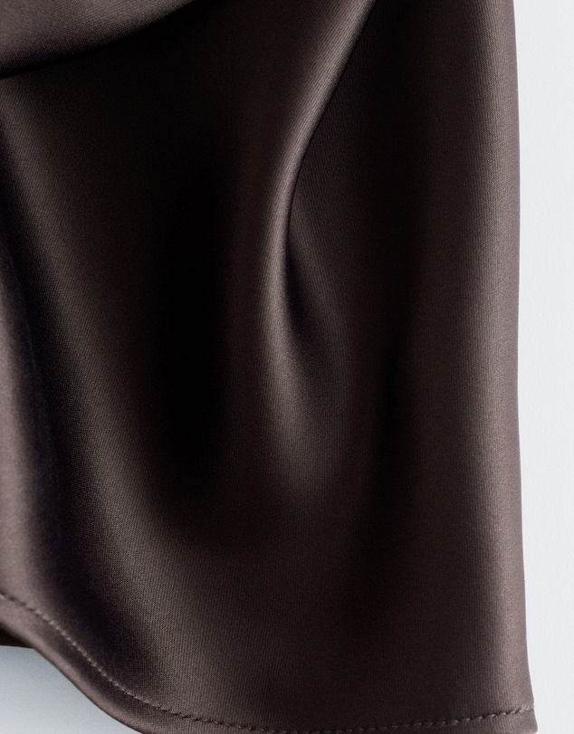 & Other Stories - Sleeveless Satin Midi Dress