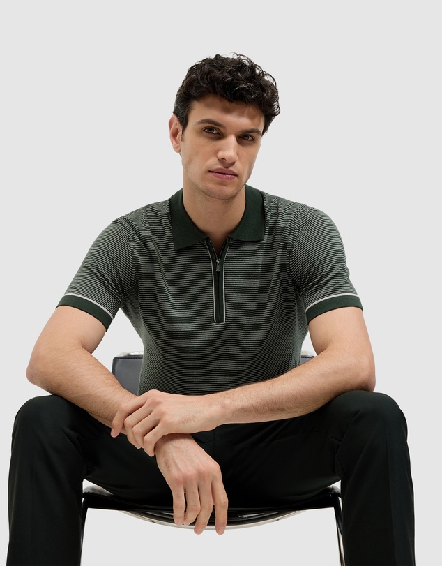 Politix - Joseph Stripe Knit Polo