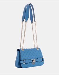 GUESS - Arlena Logo Convertible Crossbody Flap Bag