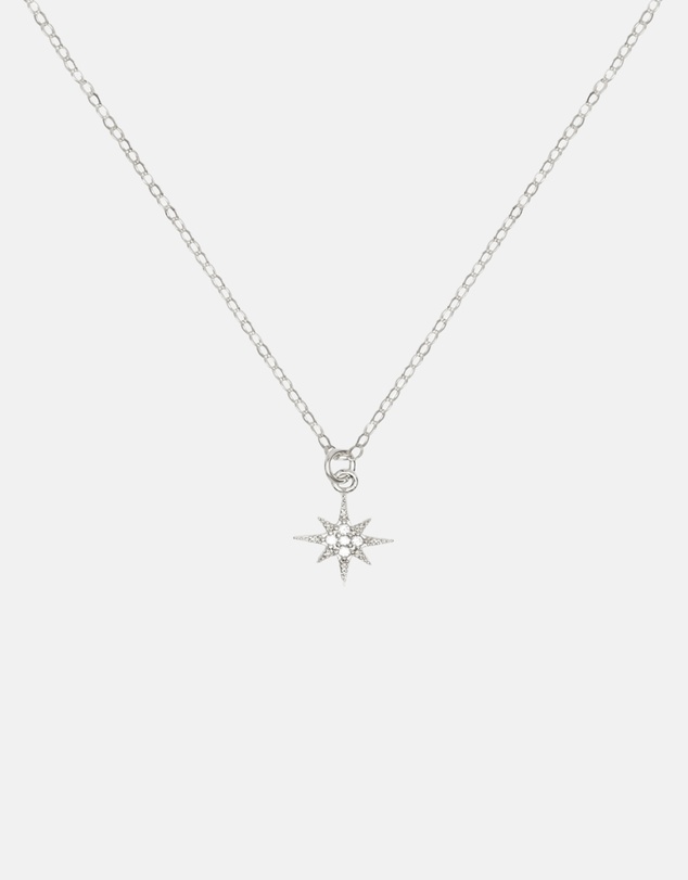 SAINT VALENTINE - North Star Necklace - Silver - ICONIC EXCLUSIVE