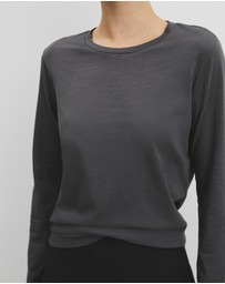 Country Road - Australian Good Earth Cotton Textured Slub T-shirt