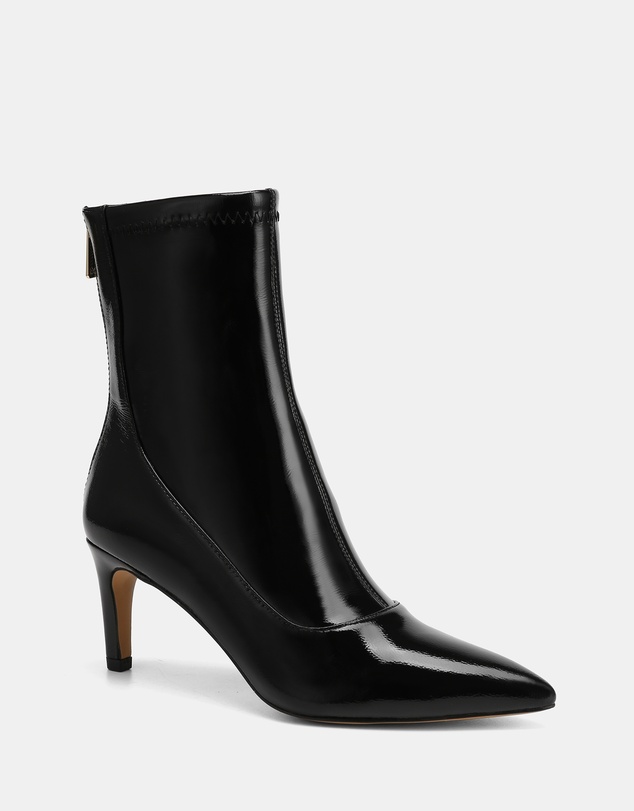 Wittner - Felix Stretch Patent Leather Ankle Boots