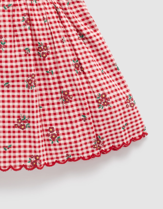 Purebaby - Gingham Dress-Kids-Babies