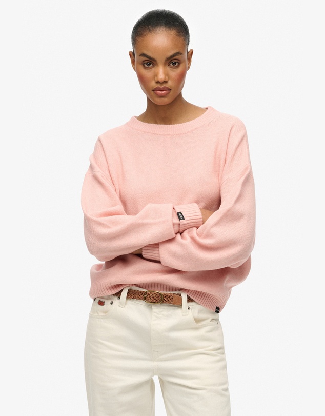 Superdry - Slouchy Crew Neck Jumper