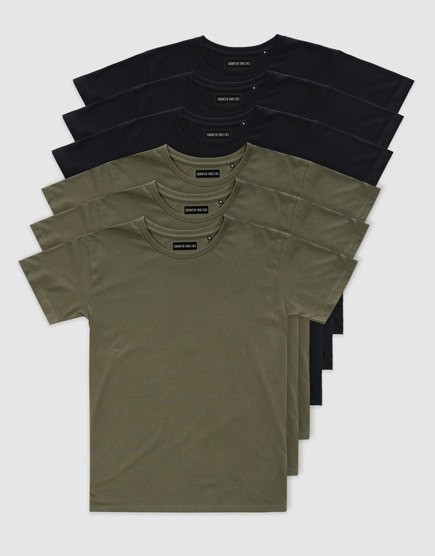 Counter Culture - 6-Pack Absent Tee - Youth