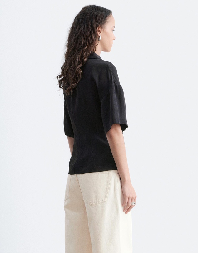 & Other Stories - Wrap Short-Sleeve Shirt