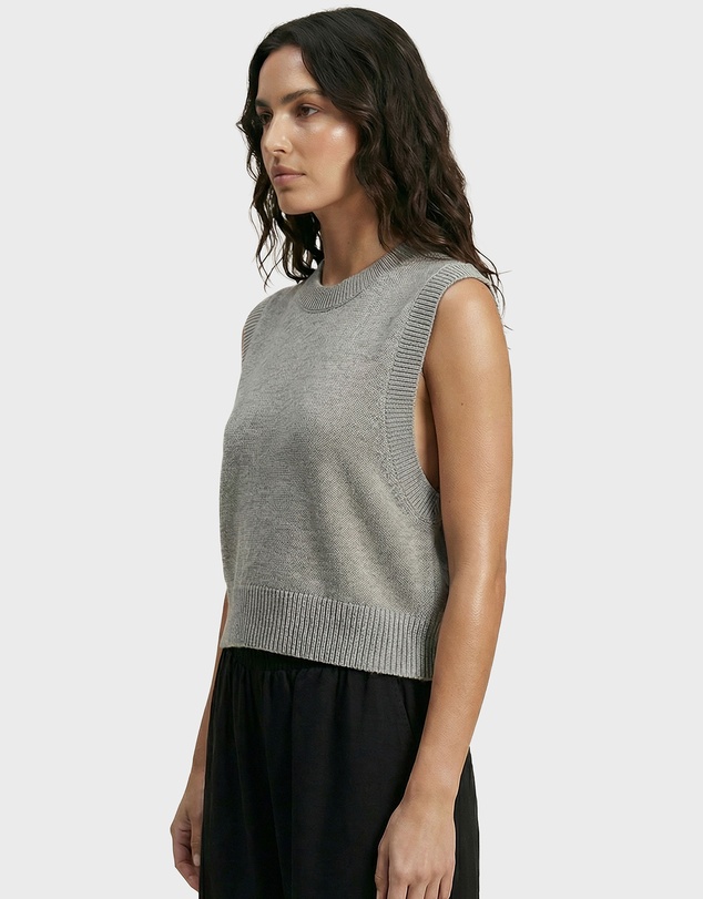 Academy Brand - Flora Crew Knit Vest