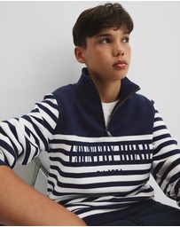 Country Road - Teen Australian Cotton Heritage Half Zip Sweat