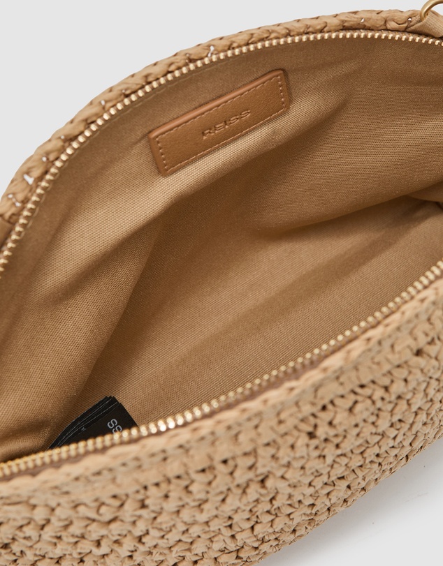 REISS - Fern Clutch Bag