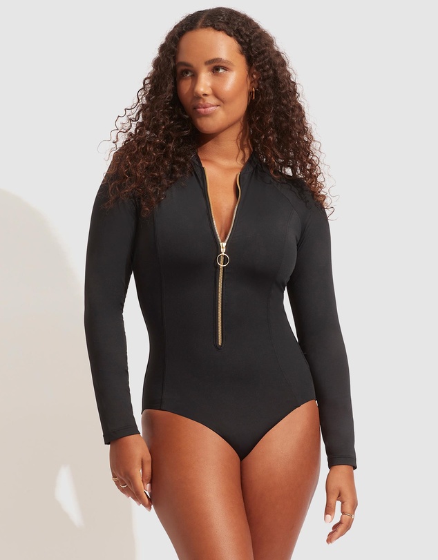 Seafolly - Zip Front Surfsuit