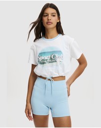Cotton On Body Active - Active Graphic Tie Up Tee