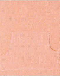 Tolu Australia - Adult Hooded Beach Towel in Orange – Quick-Dry Swim Poncho for Swimming & Surfing