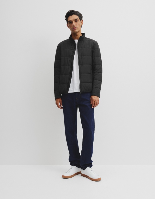 Country Road - Quilted Funnel Neck Jacket
