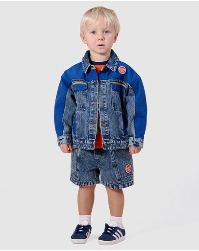 Dark Denim & Multi
