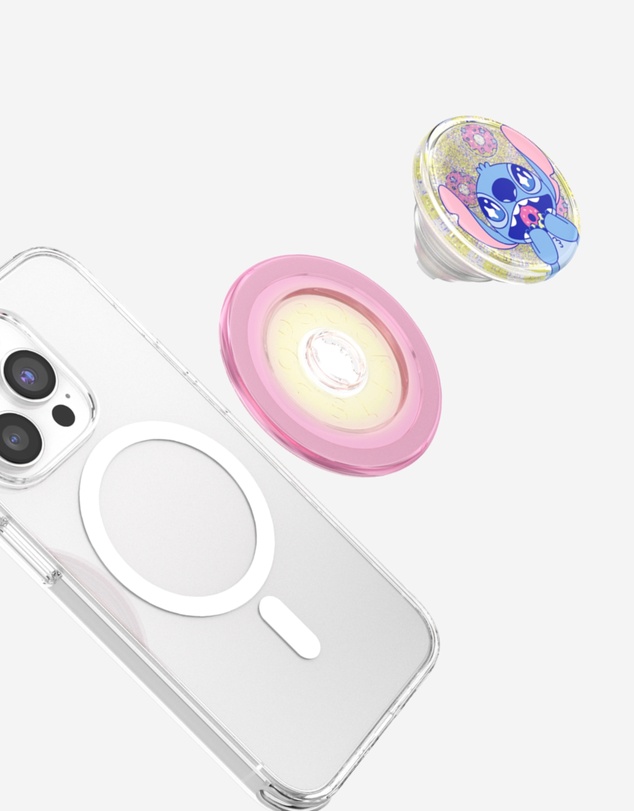 PopSockets - Disney PopGrip MagSafe Phone Grip Holder + Magnetic Adapter Ring