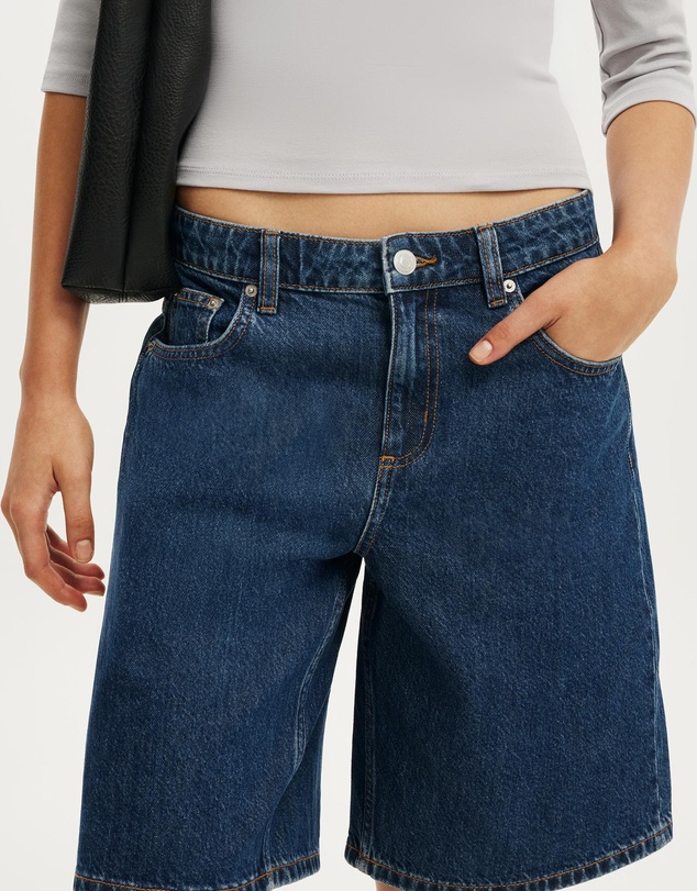 Cotton On - Baggy Denim Short