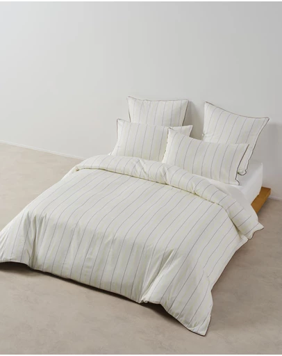 Linen House - Monday Stripe Quilt Cover Set