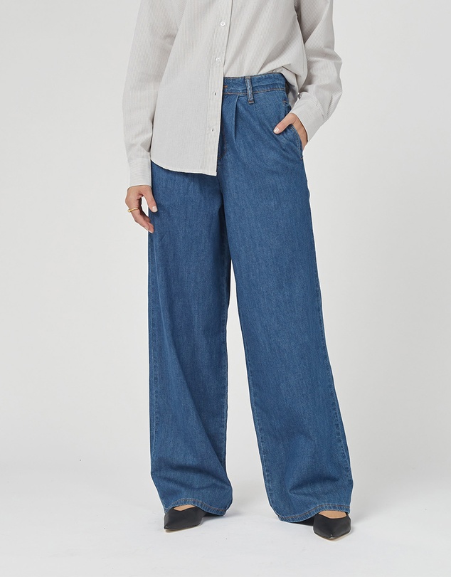 DRICOPER DENIM - Camila Paris Blue Wide Leg Pants