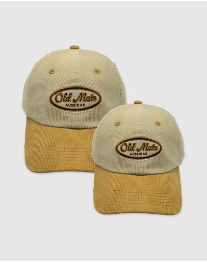 Banabae - Old Mate Adults and Kids 2 Tone Cord Cap Bundle