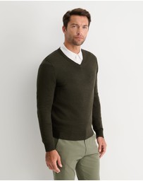 Sportscraft - Merino V Neck Knit