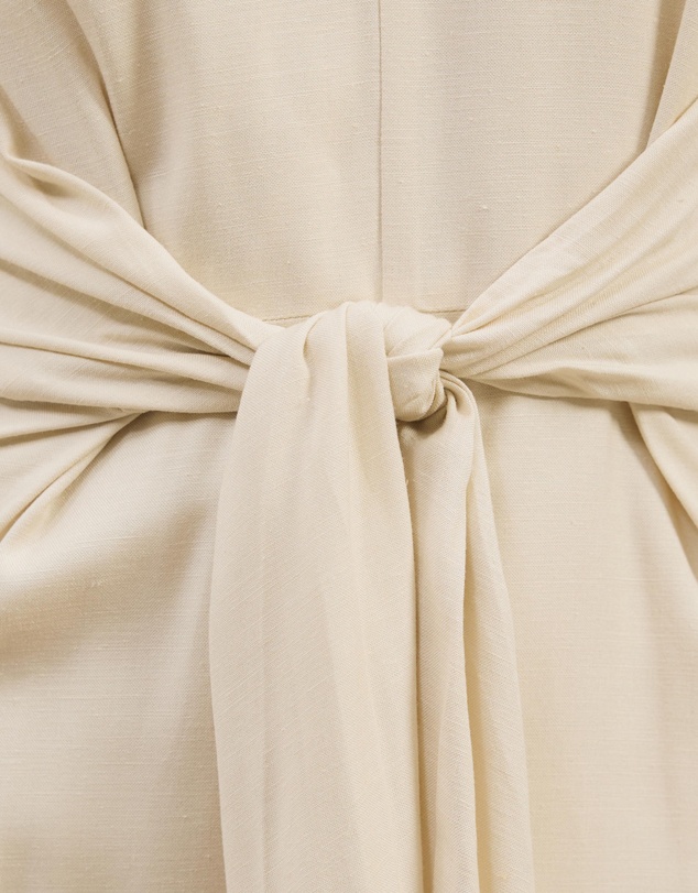 Atmos&Here - Sadie Linen Blend Midi Dress