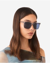 Hawkers Co - Hawkers - Wave - grey smoke blue  Sunglasses for Men and Women UV400