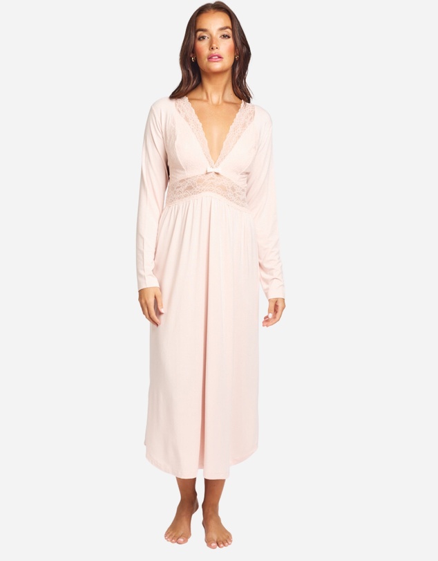Love and Lustre - Butterfly Long Sleeve Nightdress