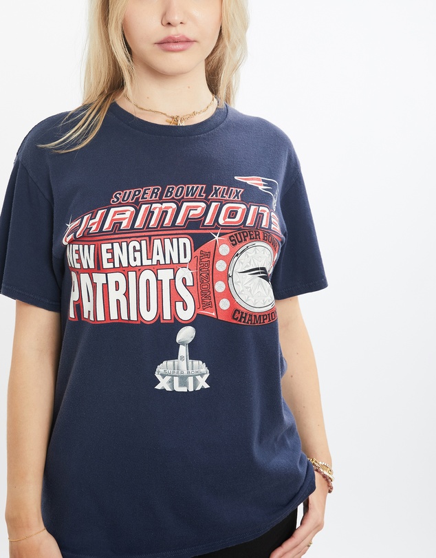 Vintage by The Real Deal - Pre Loved - Vintage NFL New England Patriots Super Bowl Tee