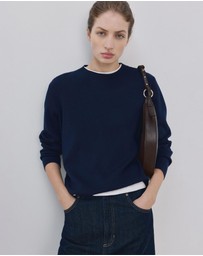 M.N.G - Round-Neck Knitted Sweater