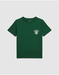 Polo Ralph Lauren - Logo Cotton Jersey Pocket Tee - ICONIC EXCLUSIVE - Kids-Teens