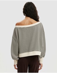 Cotton On - Off Shoulder Sweatshirt
