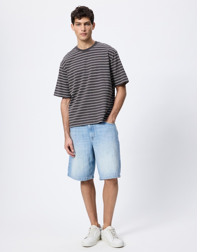 Cotton On - Baggy Denim Shorts