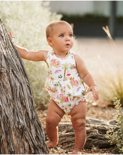Bebe by Minihaha - Paradiso Woven Bodysuit