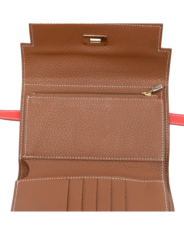 Pre-Loved by Azura Reborn - Pre-Loved Epsom Kelly Depliant Wallet