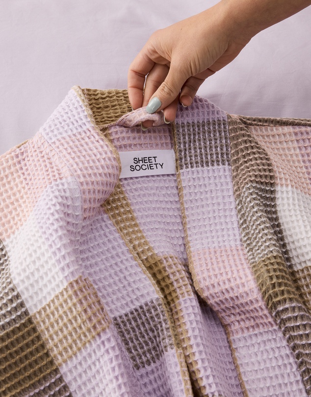 Sheet Society - Tully Cotton Waffle Bath Robe