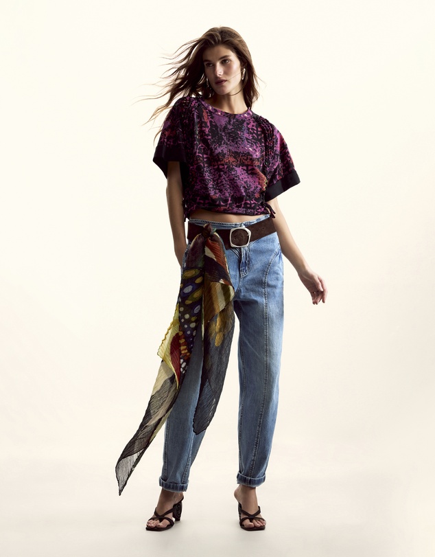 Desigual - Ethnic T-shirt designed by Mr. Christian Lacroix