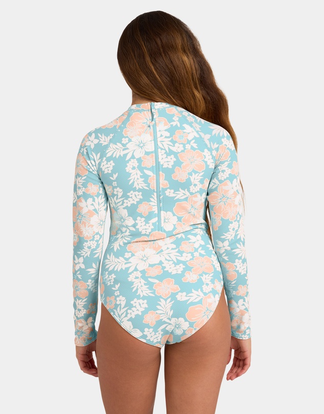 Billabong - Girls 6 to 16 Hibiscus Haze Long Seeve Rashguard