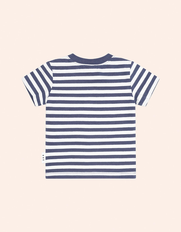 Huxbaby - Stripe Festive Huxbear Christmas Tee - Babies-Teens