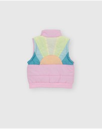 Goldie + Ace - Charlie Sunrise Parka Jacket/Vest - Babies-Kids