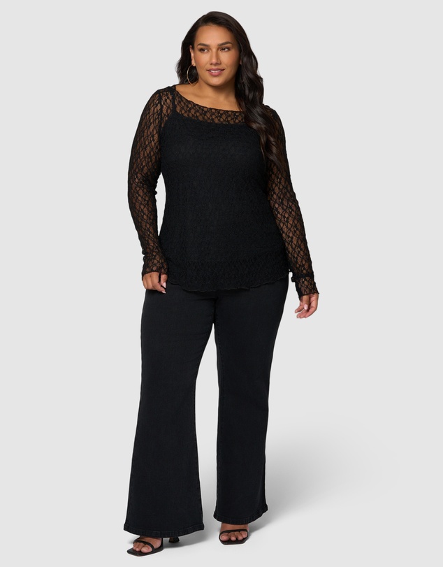 Sunday In The City - Urban Chaos Lace Top