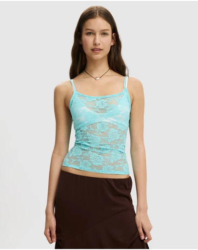 Cotton On - Lace Scoop Cami