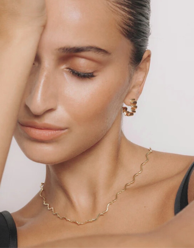 SAINT VALENTINE - Franca Hoops - Gold