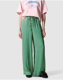 & Other Stories - Drawstring Satin Trousers