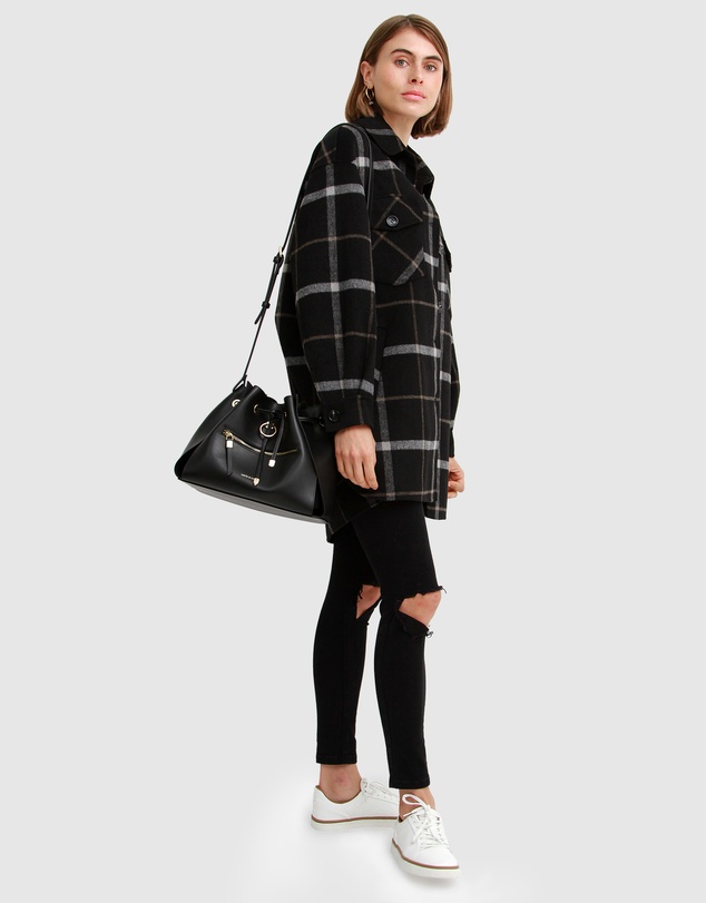 Belle & Bloom - River’s Edge Plaid Shacket