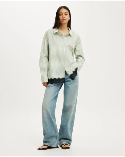 Cotton On - Harper Lace Shirt