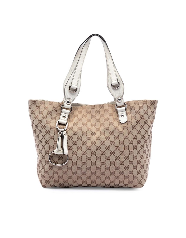 Pre-Loved by Azura Reborn - Pre-Loved Medium GG Canvas Icon Bit Tote
